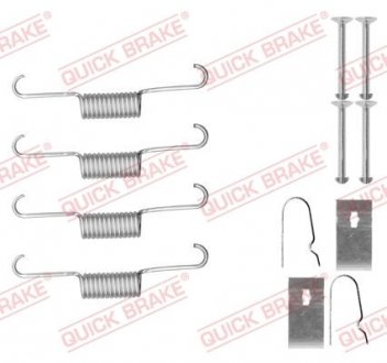 Монтажный к-кт тормозных колодок QUICK BRAKE 105-0884