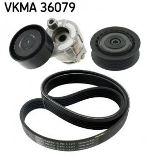 Комплект ремня поликлиновый SKF VKMA36079 (фото 1)