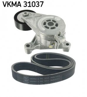 Комплект дорожного ремня SKF VKMA 31037 (фото 1)