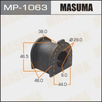Втулка стабилизатора /front/ PRADO/ KDJ150L, GRJ150L, KDJ155L [уп.2] MASUMA MP1063 (фото 1)