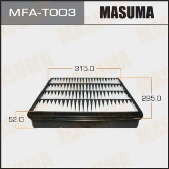 Повітряний фільтр A-1030 TOYOTA/ LAND CRUISER/ UZJ200 07- (1/20) MASUMA MFAT003