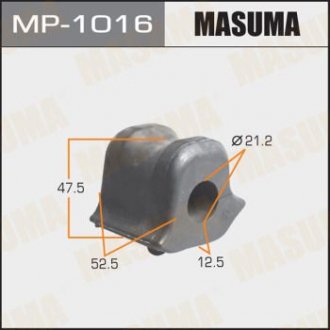 Втулка стабілізатора /front/ AURIS /NZE15#, ZRE15# RH [уп.1] MASUMA MP1016 (фото 1)