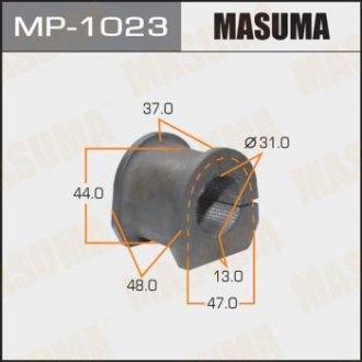 Втулка стабілізатора /front/PAJERO.V64W/65/68/73/74/75/78W MASUMA MP1023 (фото 1)