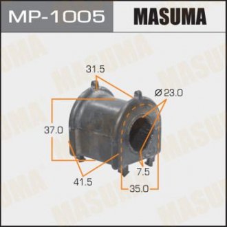 Втулка стабилизатора /front/ HARRIER, KLUGER/ ACU3#, MCU31 MASUMA MP1005 (фото 1)