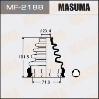 Пыльник ШРУСа MF-2188 CAMRY, IPSUM, PREMIO, RAV4 front in MASUMA MF2188 (фото 1)