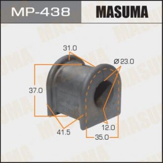 Втулка стабилизатора /front/ Corona Premio ##T24# [уп.2] MASUMA MP438 (фото 1)