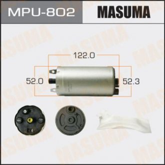Бензонасос, с фильтром сеткой MPU-001. Subaru V=1500-2000 MASUMA MPU802