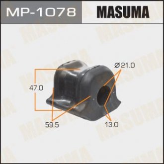 Втулка стабілізатора /front/ AVENSIS/ ZRT27# LH [уп.1] MASUMA MP1078