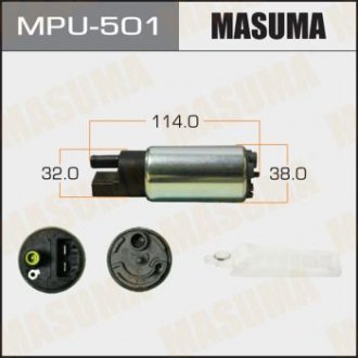 Бензонасос, с фильтром сеткой MPU-013. Honda V=1500-1800 MASUMA MPU501 (фото 1)