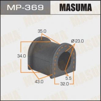 Втулка стабілізатора /front/ Escudo TA02W, TA52W.. 3DR MASUMA MP369