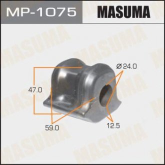 Втулка стабілізатора /front/ PRIUS/ ZVW30L LH [уп.1] MASUMA MP1075