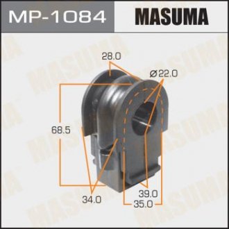 Втулка стабілізатора /front/ X-TRAIL T31 07- [уп.2] MASUMA MP1084