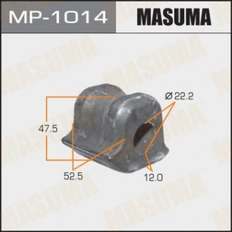 Втулка стабілізатора /front /Rav 4/ACA38 LH [уп.1] MASUMA MP1014 (фото 1)