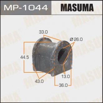 Втулка стабілізатора /front /ESCUDO/ TD54W, TD94W MASUMA MP1044