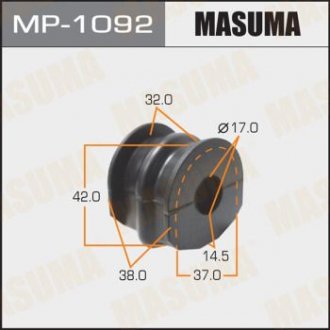 Втулка стабилизатора /rear/ X-TRAIL 07- [уп.2] MASUMA MP-1092 (фото 1)