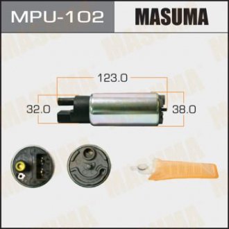 Бензонасос, з фільтром сіткою. Toyota V=2000-4000 MASUMA MPU102 (фото 1)