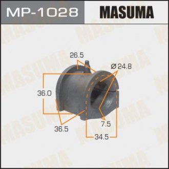 Втулка стабілізатора /front LANCER/ CS2A, CS5A MASUMA MP1028 (фото 1)