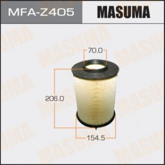 Воздушный фильтр A0457 MAZDA/ MAZDA3 11- (1/18) MASUMA MFAZ405 (фото 1)