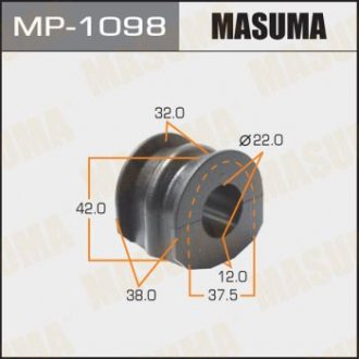 Втулка стабілізатора /rear/ JUKE 10-[уп.2] MASUMA MP1098