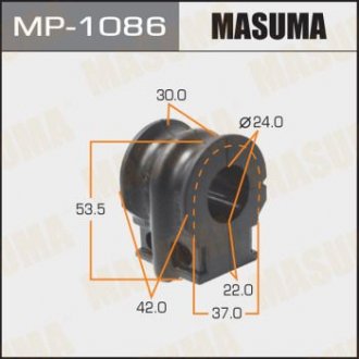 Втулка стабілізатора /front/ MURANO 2012- MASUMA MP1086 (фото 1)