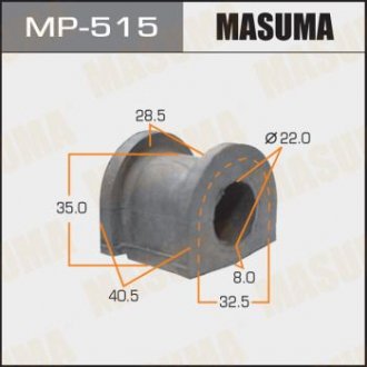 Втулка стабилизатора /front/ CIVIC/ EK3, EK5 MASUMA MP515 (фото 1)