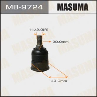 Шаровая опора front low ACCORD/ CP2 2013- MASUMA MB9724