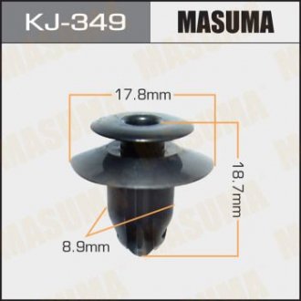 Кліпса автомобільна (автокріплення) 349-KJ MASUMA KJ349