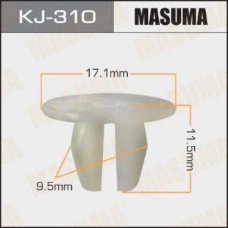 Кліпса автомобільна (автокріплення) 310-KJ MASUMA KJ310
