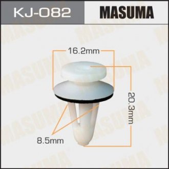 Кліпса автомобільна (автокріплення) 082-KJ MASUMA KJ082