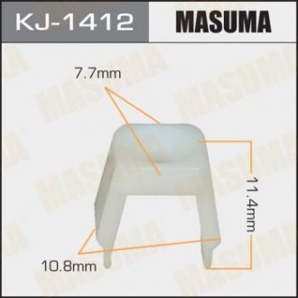 Кліпса автомобільна (автокріплення) 1412-KJ MASUMA KJ1412 (фото 1)