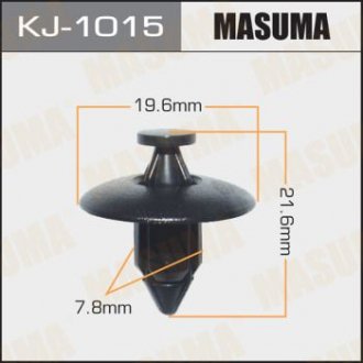 Кліпса автомобільна (автокріплення) 1015-KJ MASUMA KJ1015 (фото 1)