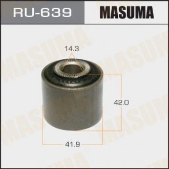 Сайлентблок RAV4/ ACA30, ALA30, ALA35 rear MASUMA RU639 (фото 1)