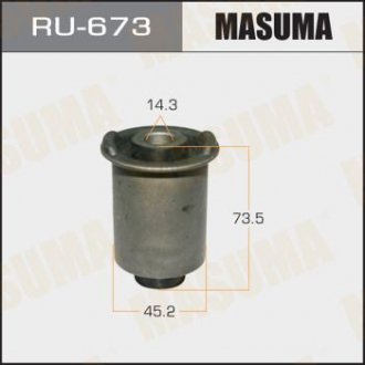 Сайлентблок NISSAN/ PATHFINDER/ R51M rear MASUMA RU673