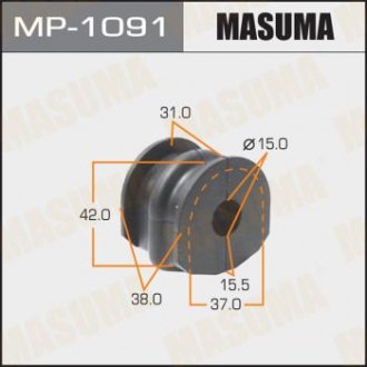 Втулка стабилизатора /rear/ X-TRAIL 07- MASUMA MP1091 (фото 1)