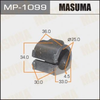 Втулка стабилизатора /front/ ALMERA 12- MASUMA MP1099