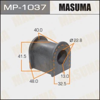 Втулка стабилизатора /front /MAZDA 6 /GG# MASUMA MP1037 (фото 1)