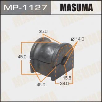 Втулка стабілізатора /rear/ ACCORD 08- MASUMA MP1127
