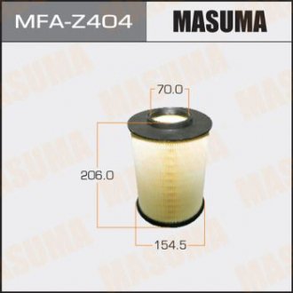 Воздушный фильтр MAZDA/ MAZDA3 08- (1/18) MASUMA MFAZ404 (фото 1)