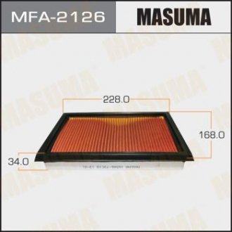 Повітряний фільтр A-2003V (1/40) Просочення MASUMA MFA2126