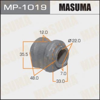 Втулка стабілізатора /rear /RAV4/ ACA3# MASUMA MP1019