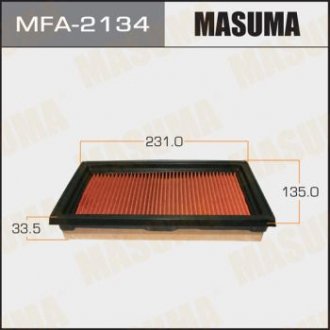 Воздушный фильтр A-2011 (1/40) Пропитка MASUMA MFA2134