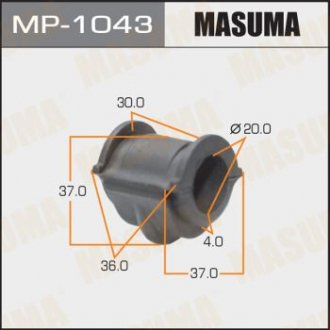 Втулка стабилизатора /front /SUNNY/B15 MASUMA MP1043 (фото 1)
