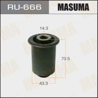 Сайлентблок PATHFINDER/ R51M front low MASUMA RU666 (фото 1)