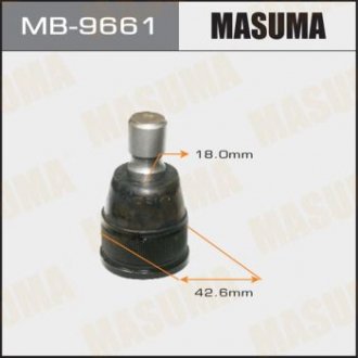 Кульова опора front low MAZDA3 2009- MASUMA MB9661 (фото 1)