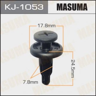 Кліпса (кратно 5) MASUMA KJ1053 (фото 1)