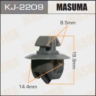 Клипса (кратно 5) MASUMA KJ2209 (фото 1)