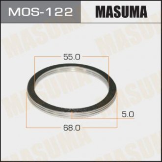 Кільце глушника 55 х 68 MASUMA MOS122