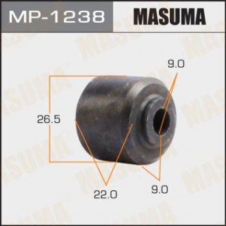 Втулка подвески /rear/ LAND CRUISER PRADO, FJ CRUISER / TRJ150W, GSJ15L [уп.10] MASUMA MP1238 (фото 1)