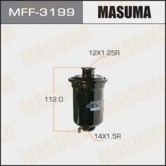 Топливный фильтр FS-1108, FS-1129, FC-188, JN-6002, JN-9055 высокого давления MASUMA MFF3199 (фото 1)