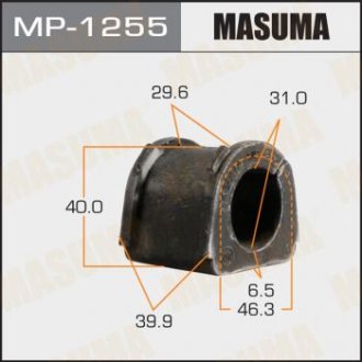 Втулка стабілізатора /front/ MONTERO SPORT, CHALLENGER/ K94W, K99W [уп.2] MASUMA MP1255 (фото 1)